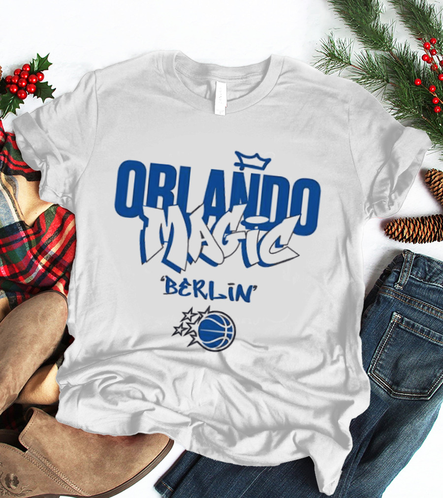 Orlando Magic Berlin 2026 Basketball Team Event Stars T-Shirt
