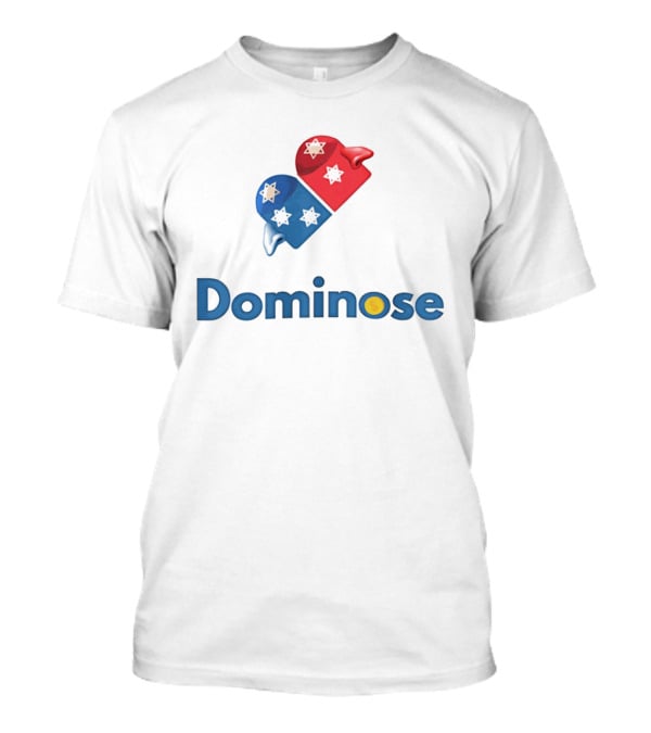 Dominoes Star Red Blue T-Shirt