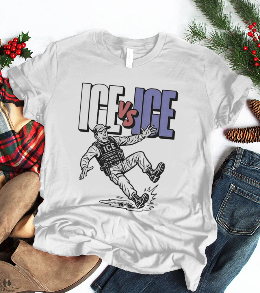 ICE Vs ICE 2026 Slippery Encounter T-Shirt