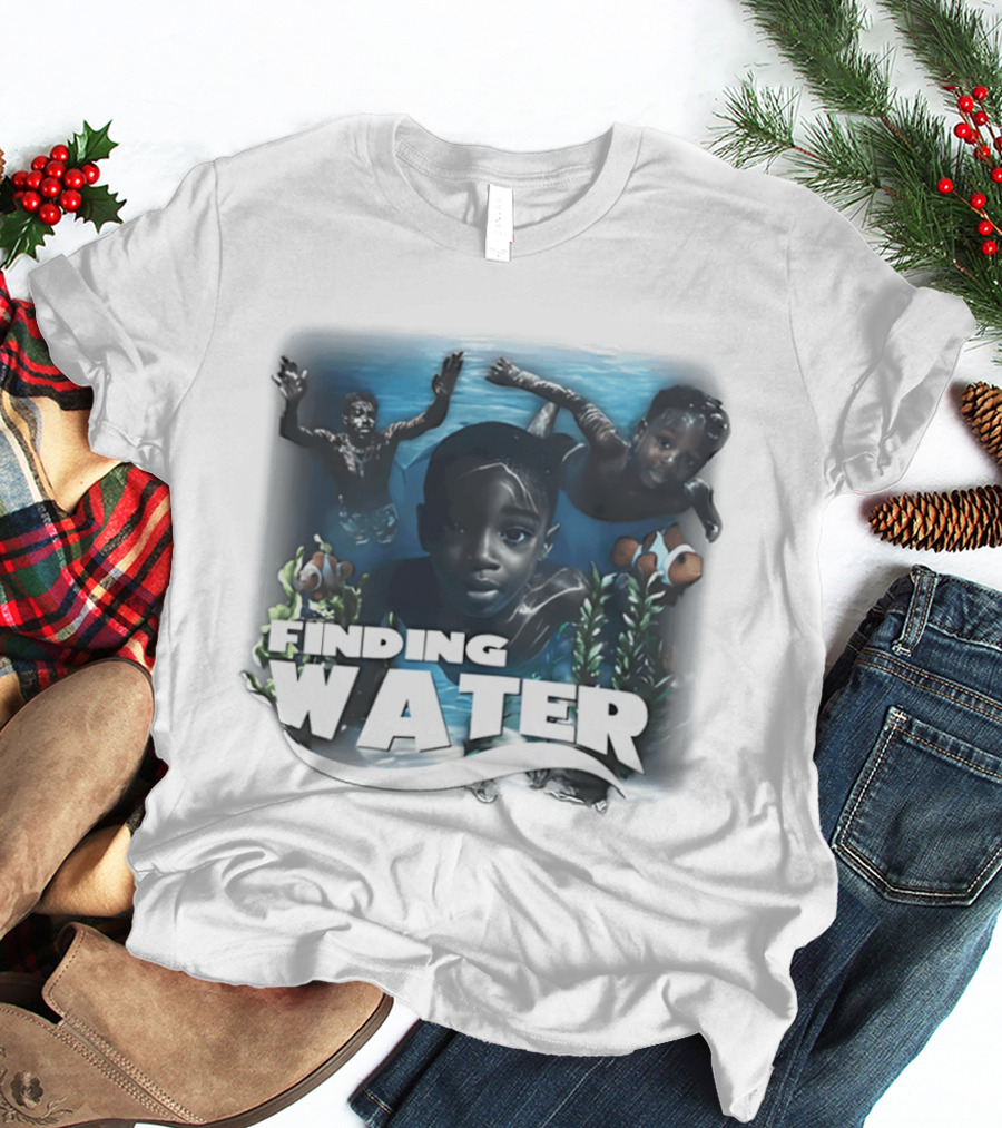 Finding Water Adventures Kids Underwater Journey T-Shirt