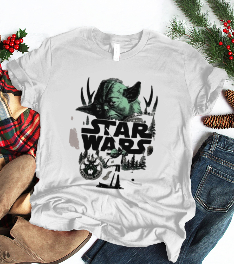 Star Wars Yoda Wisconsin Herd Crossover Collaboration T-Shirt