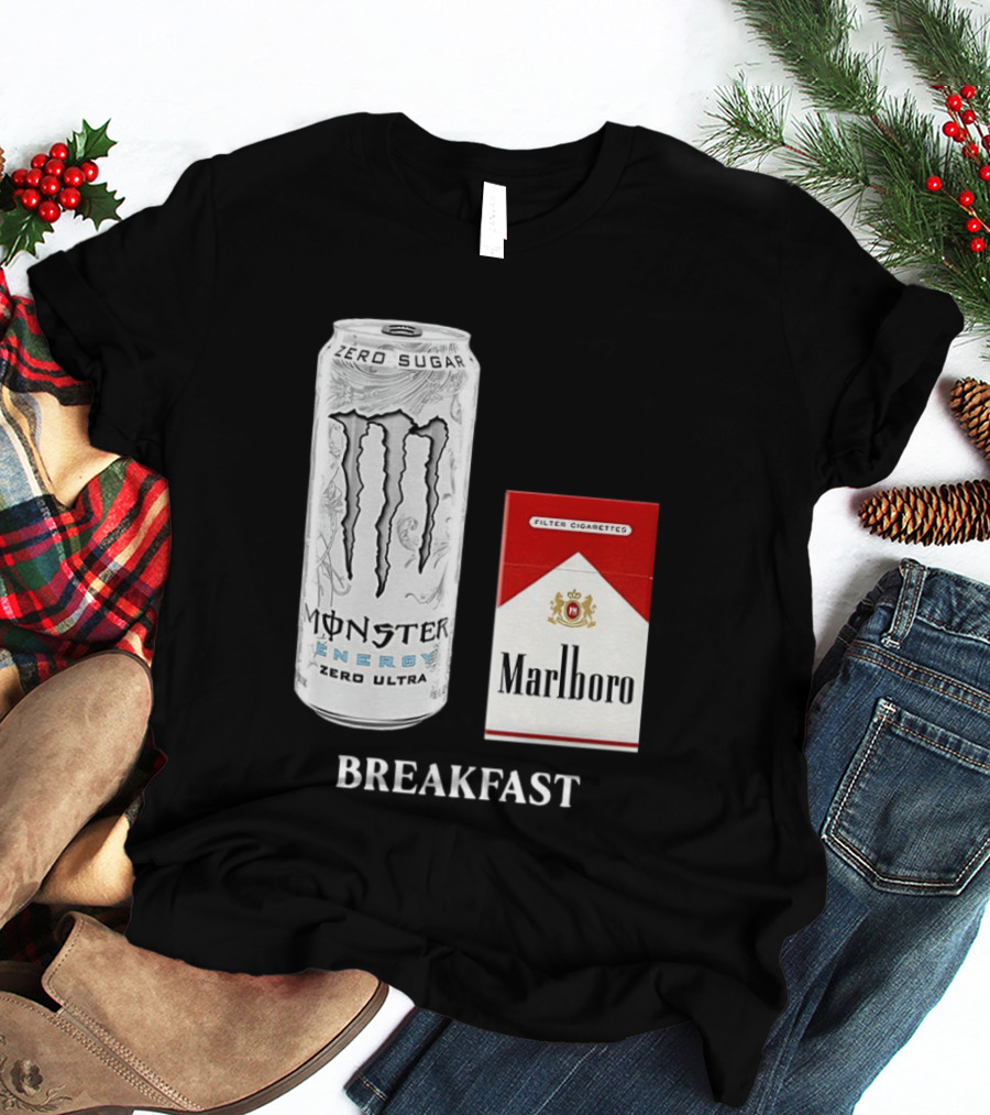 Monster Zero Ultra Marlboro Red Breakfast Combo T-Shirt