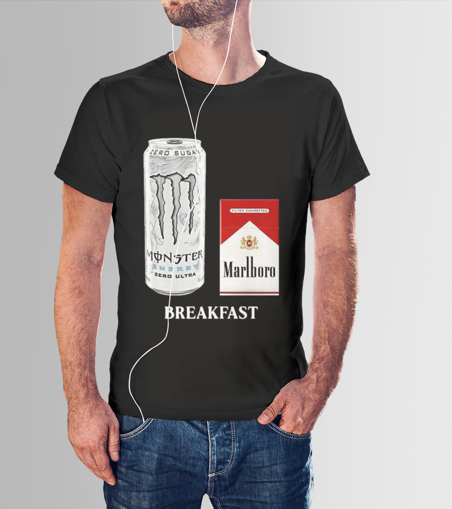 Monster Zero Ultra Marlboro Red Breakfast Combo T-Shirt