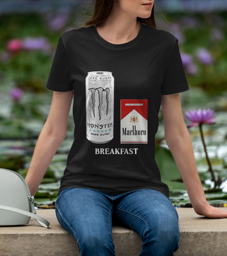 Monster Zero Ultra Marlboro Red Breakfast Combo T-Shirt