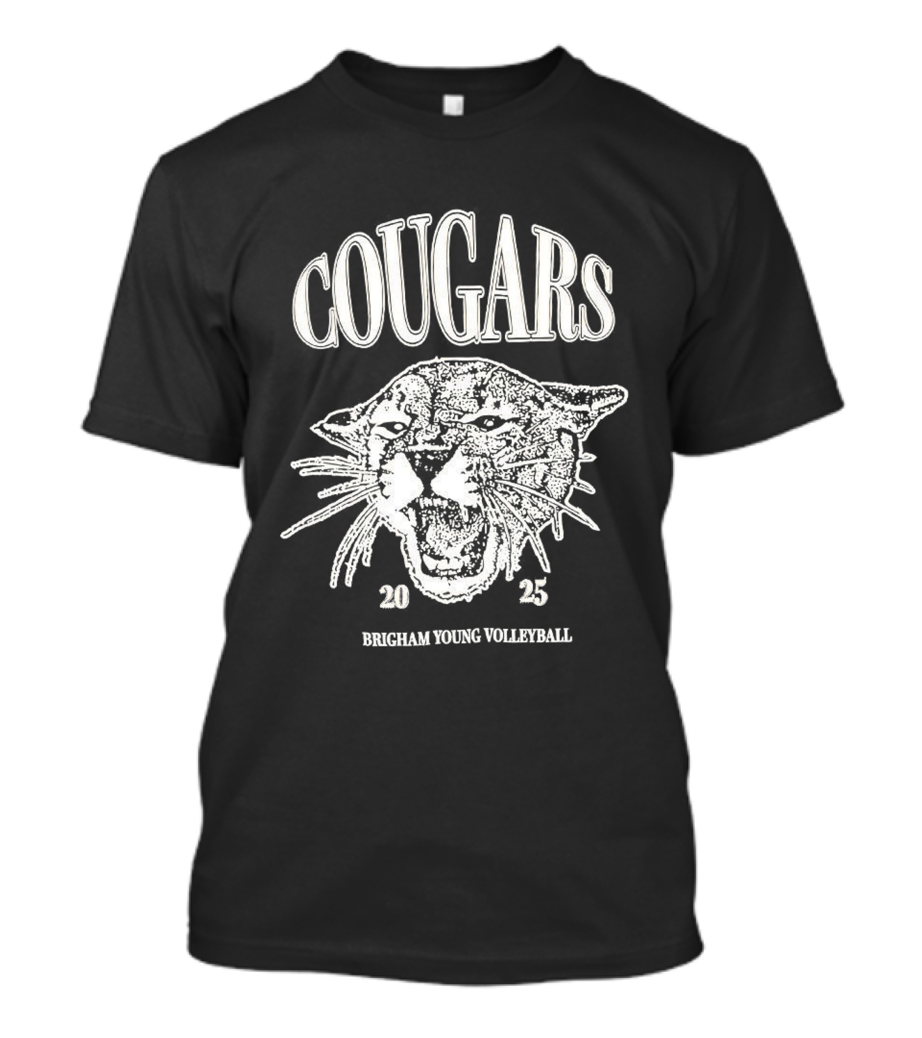 Cougars Brigham Young Volleyball 2025 Team Spirit T-Shirt