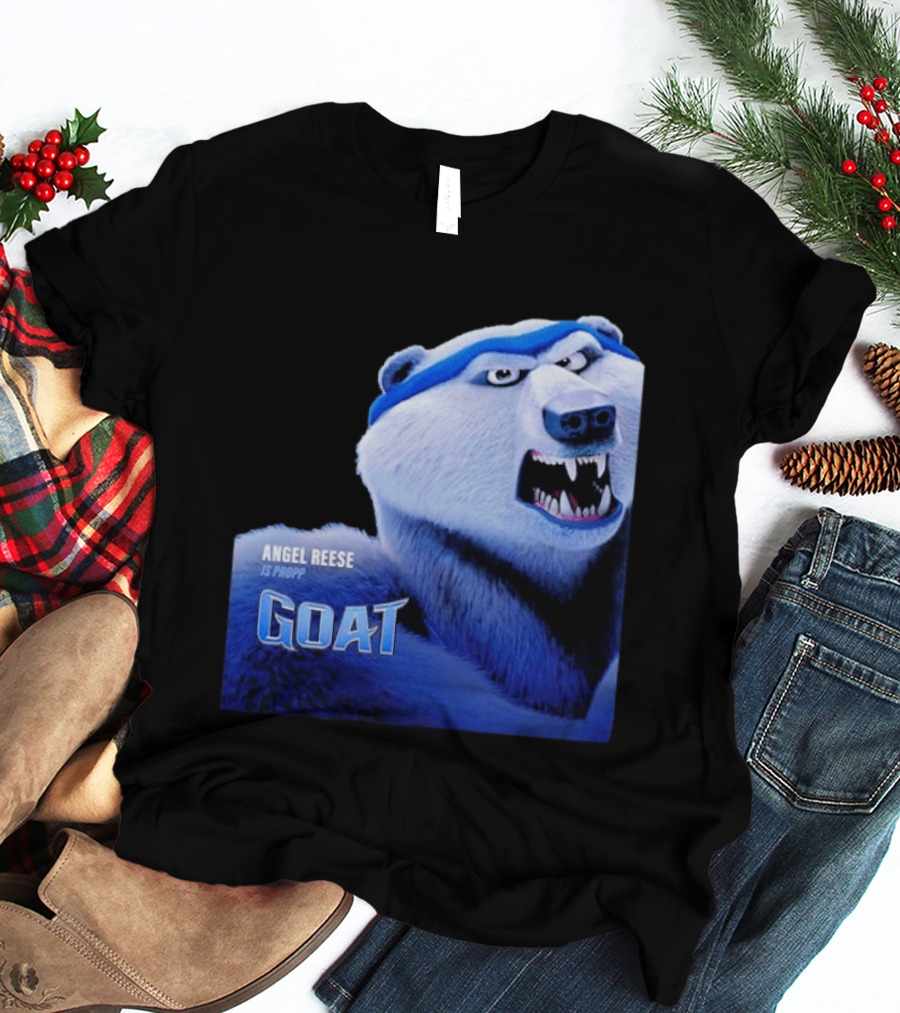 Angel Reese Goat Movie Propp Bear February 13 2026 T-Shirt