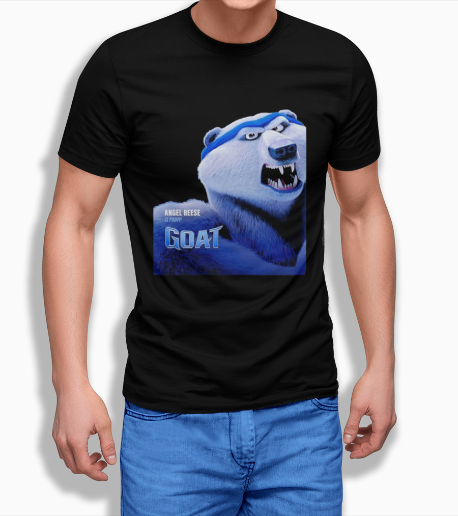 Angel Reese Goat Movie Propp Bear February 13 2026 T-Shirt