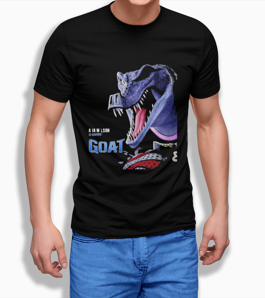 Aja Wilson Presents Goat Movie Kouyate Theatres February 13 2026 Dinosaur Monster T-Shirt