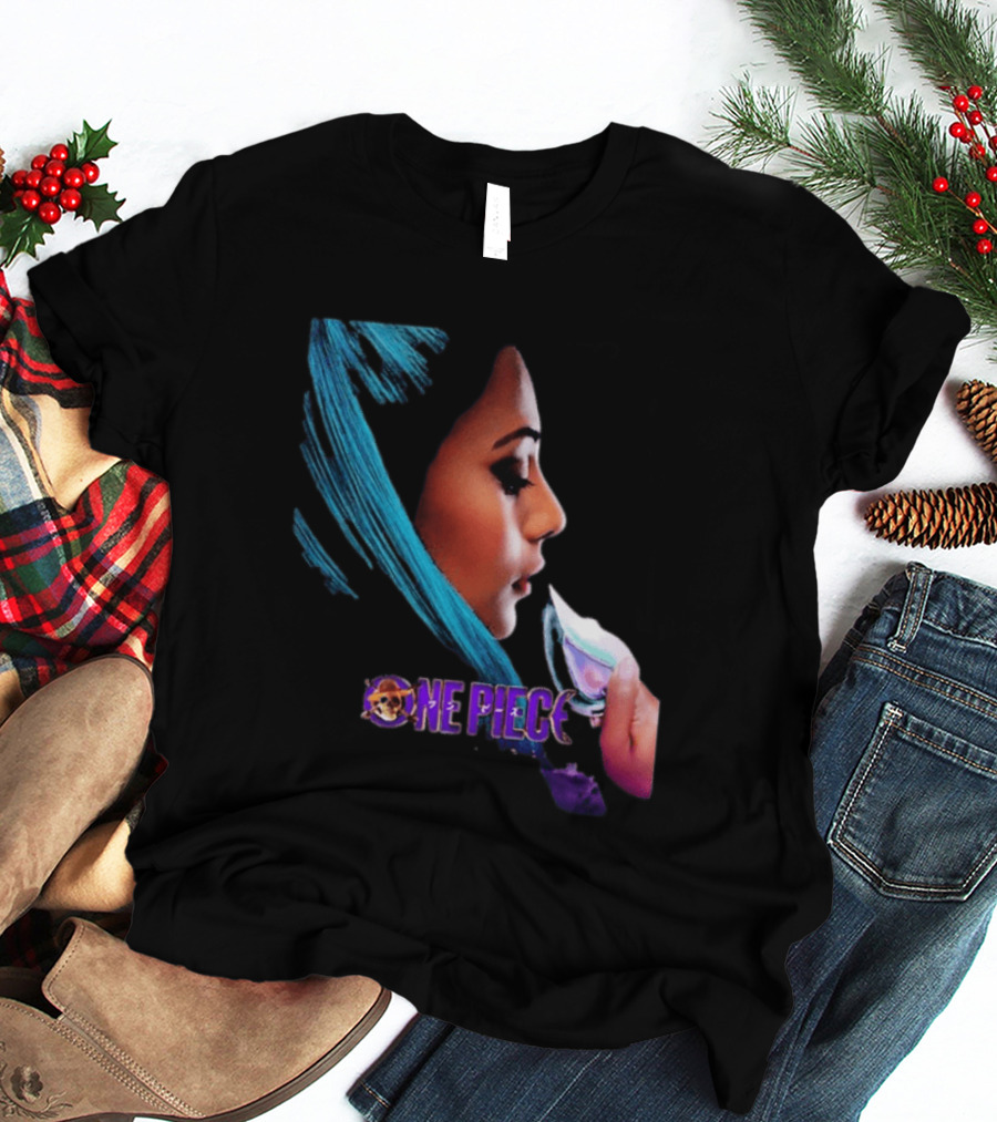 Miss Wednesday Nefertari Vivi One Piece Live Action Grand Line Journey T-Shirt