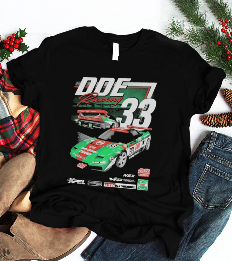DDE Racing 33 NSX Legends XPEL PCS DTM Vossen Advan T-Shirt