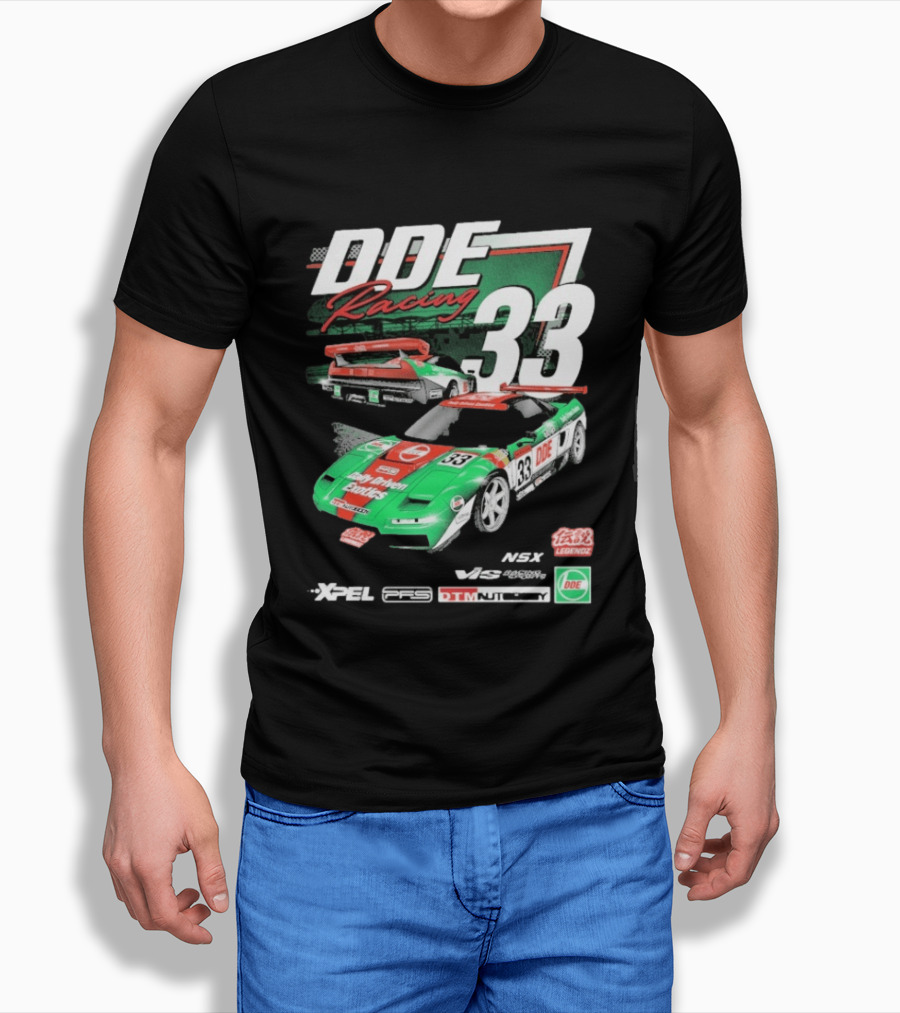 DDE Racing 33 NSX Legends XPEL PCS DTM Vossen Advan T-Shirt
