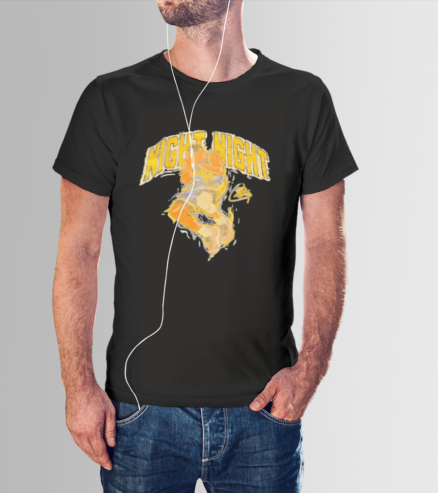 Stephen Curry Night Night Golden State Basketball 30 T-Shirt