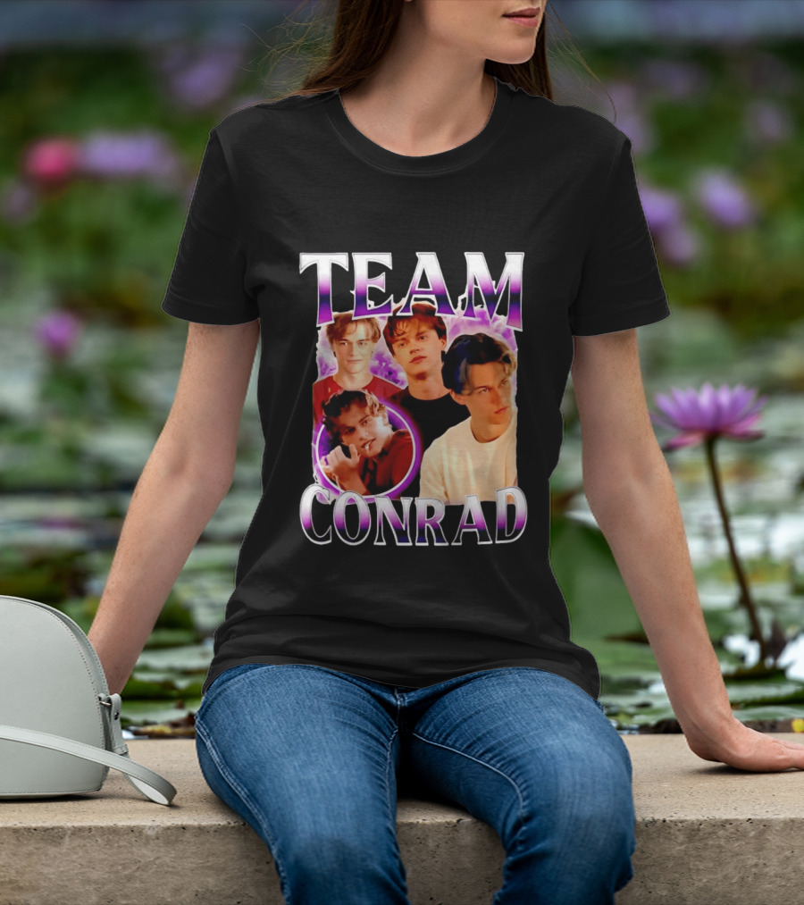 Team Conrad Fan Favorite Characters Collage 90s T-Shirt