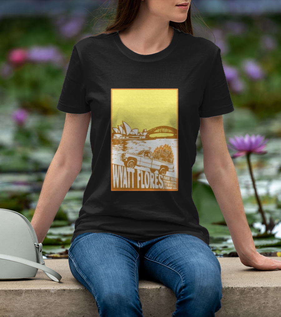 Wyatt Flores Sydney Opera House February 18 2026 Retro Truck Art New South Wales T-Shirt