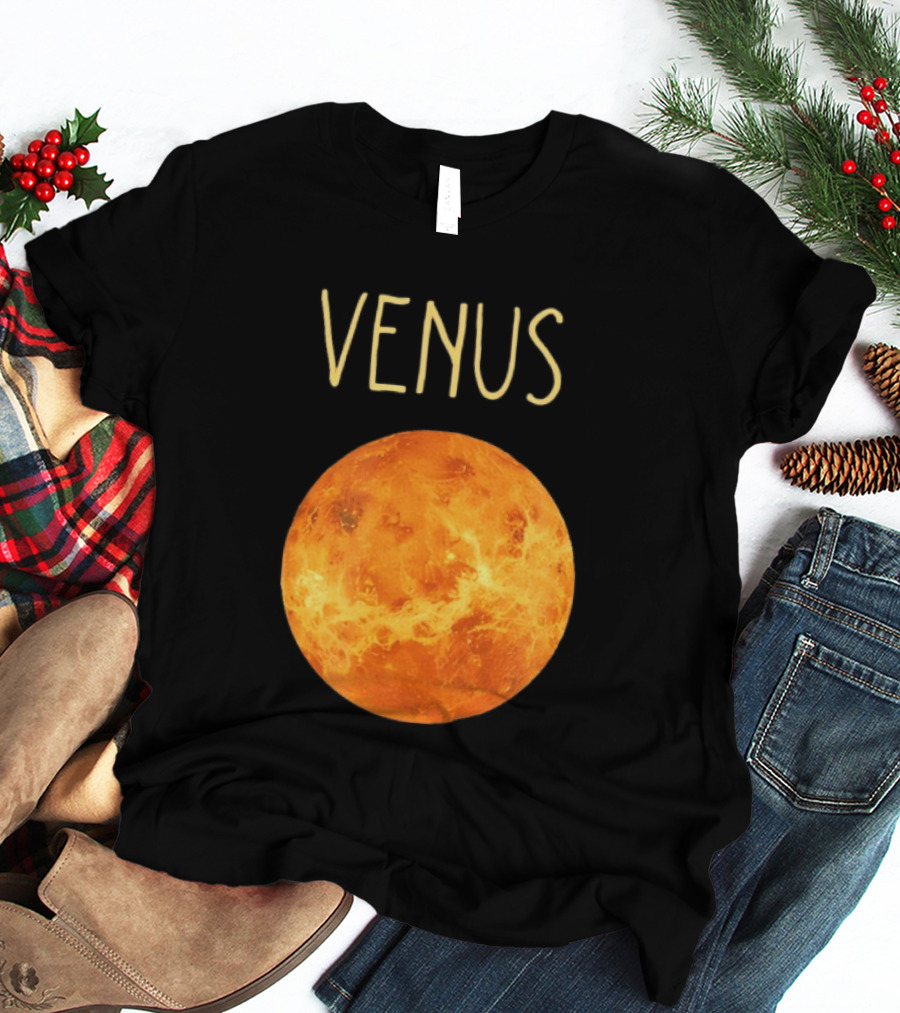 Venus Camiseta Planet Solar System T-Shirt