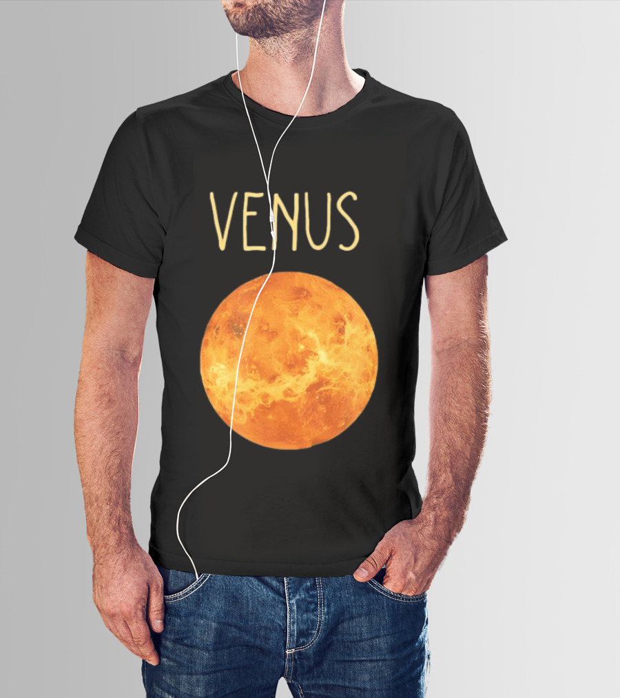 Venus Camiseta Planet Solar System T-Shirt
