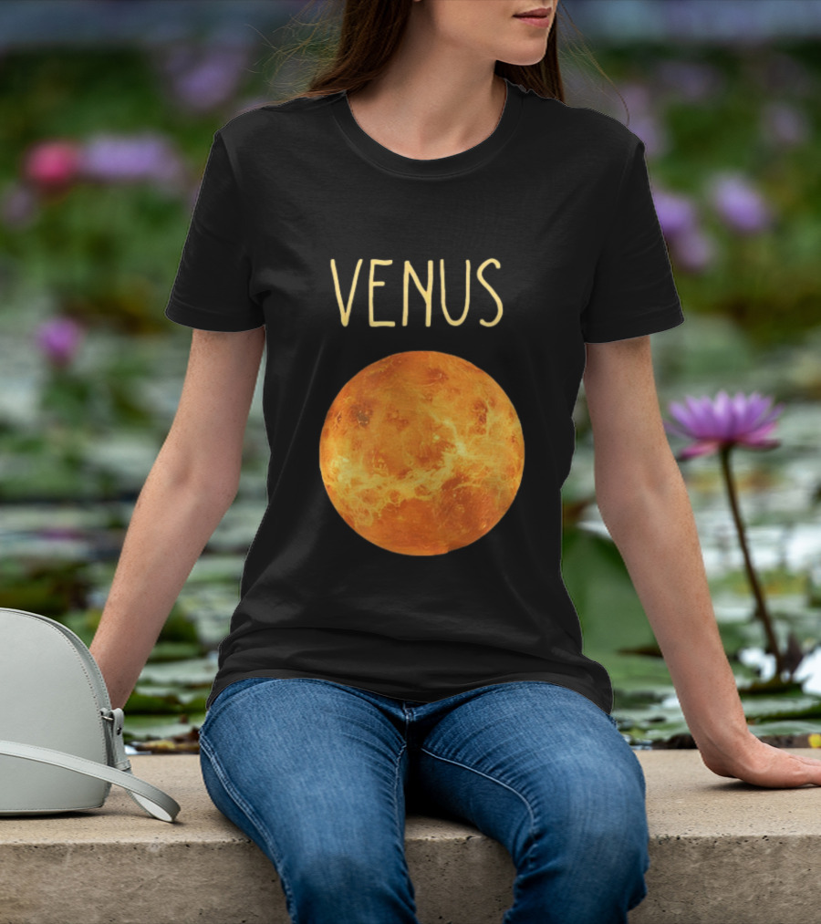 Venus Camiseta Planet Solar System T-Shirt