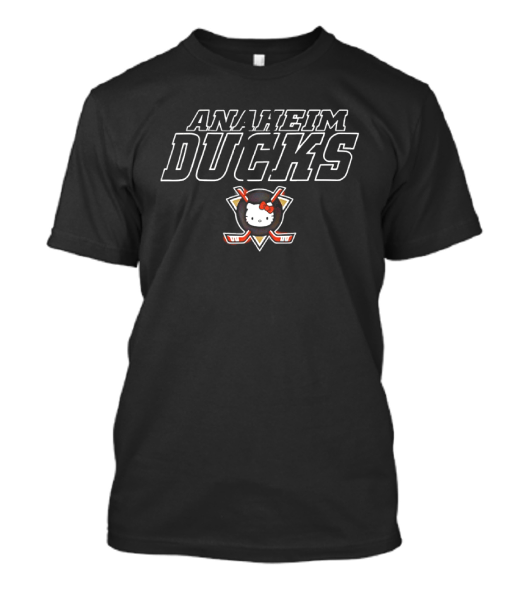 Hello Kitty Anaheim Ducks Collaboration T-Shirt