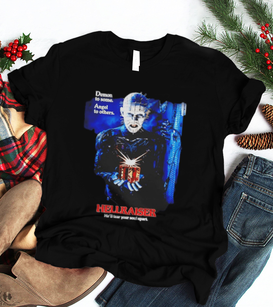 Hellraiser Demon To Some Angel To Others Iconic Horror T-Shirt