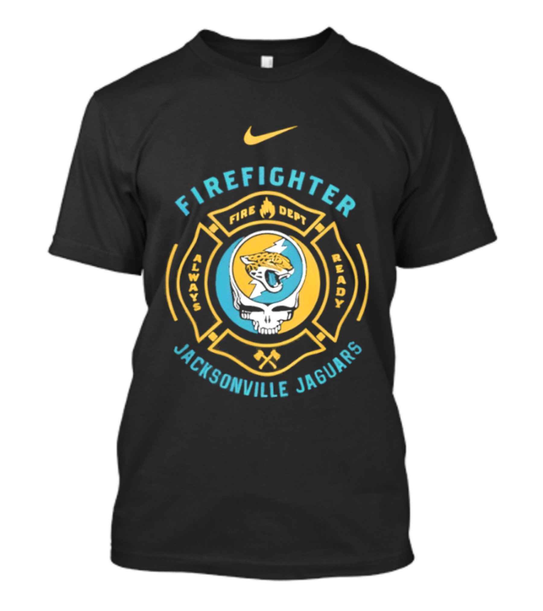 Jacksonville Jaguars Firefighter Nike Mashup T-Shirt