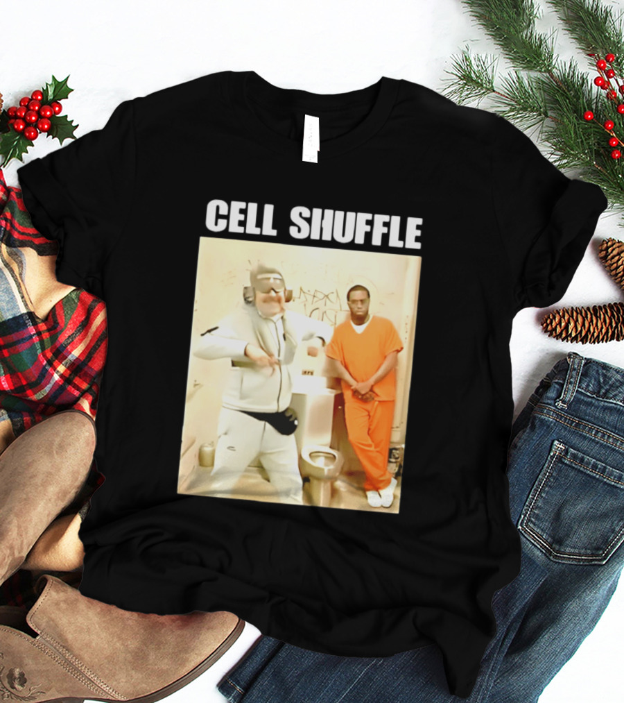 Cell Shuffle Maduro Diddy Dance In Jail Scene T-Shirt