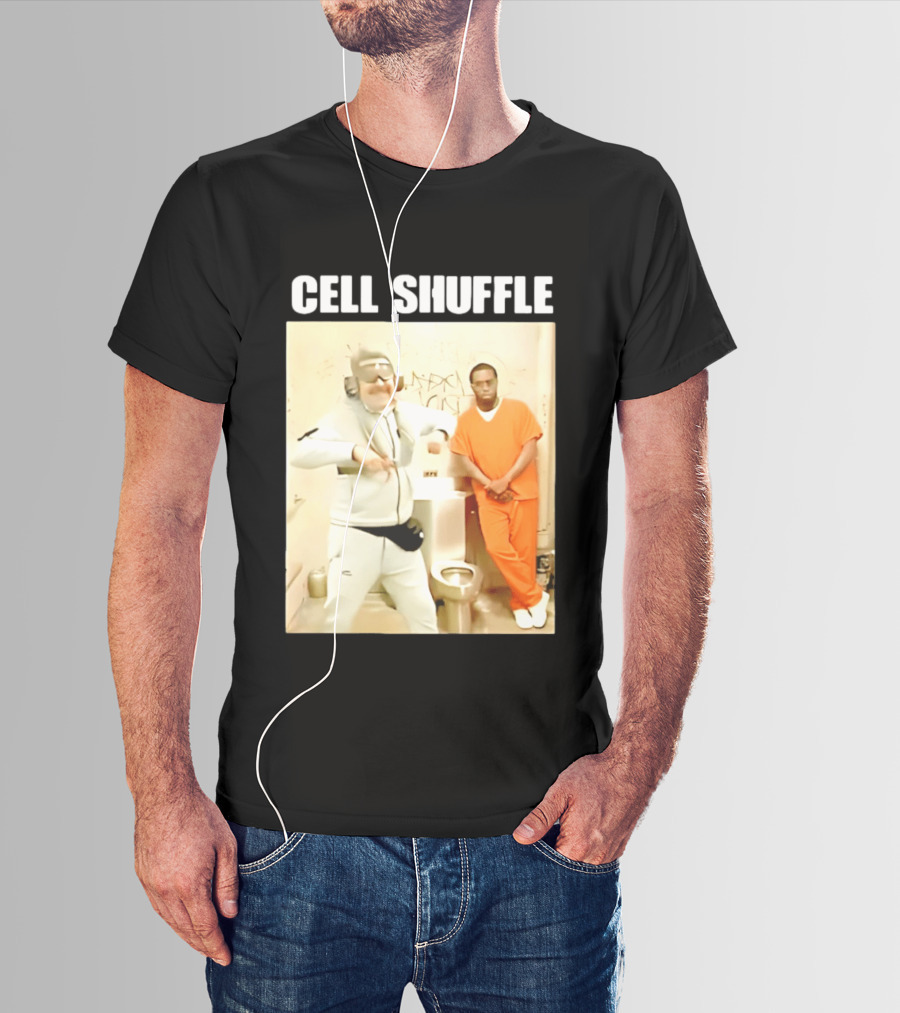 Cell Shuffle Maduro Diddy Dance In Jail Scene T-Shirt