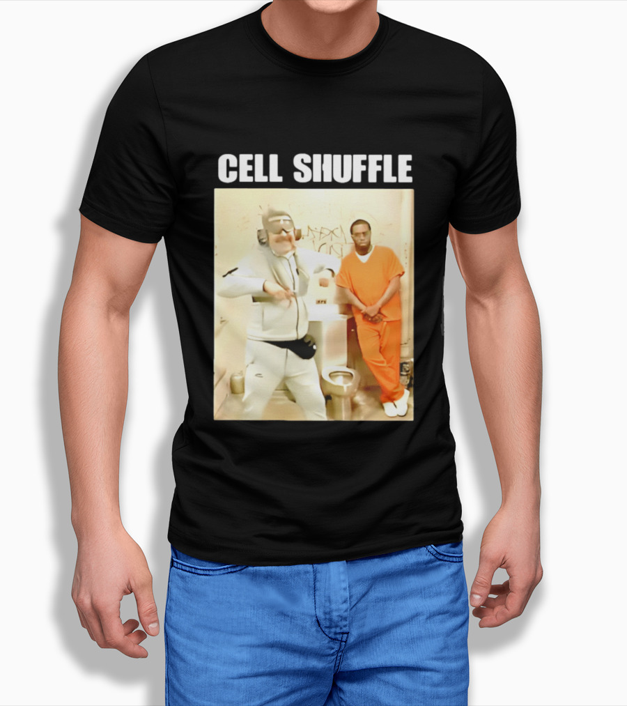 Cell Shuffle Maduro Diddy Dance In Jail Scene T-Shirt