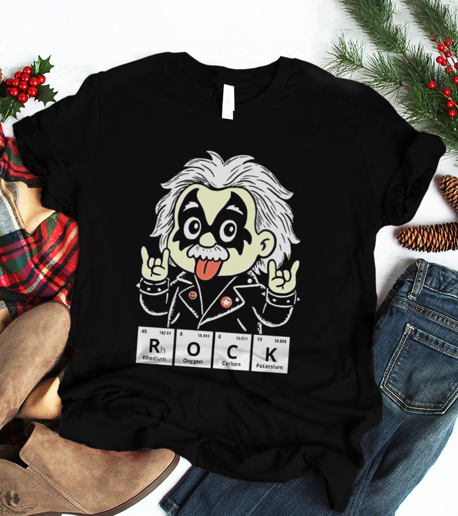 Rock Science Albert Einstein Kiss Makeup Tongue Out T-Shirt