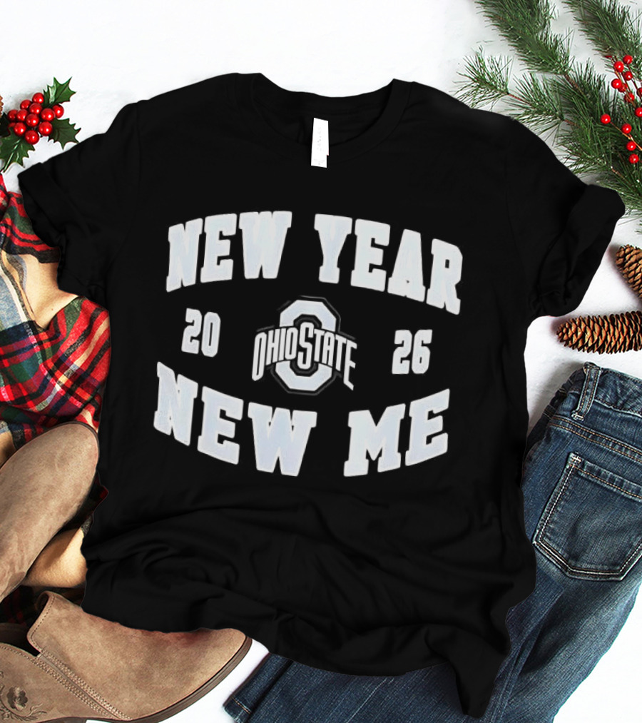 Ohio State Buckeyes New Year New Me 2026 T-Shirt