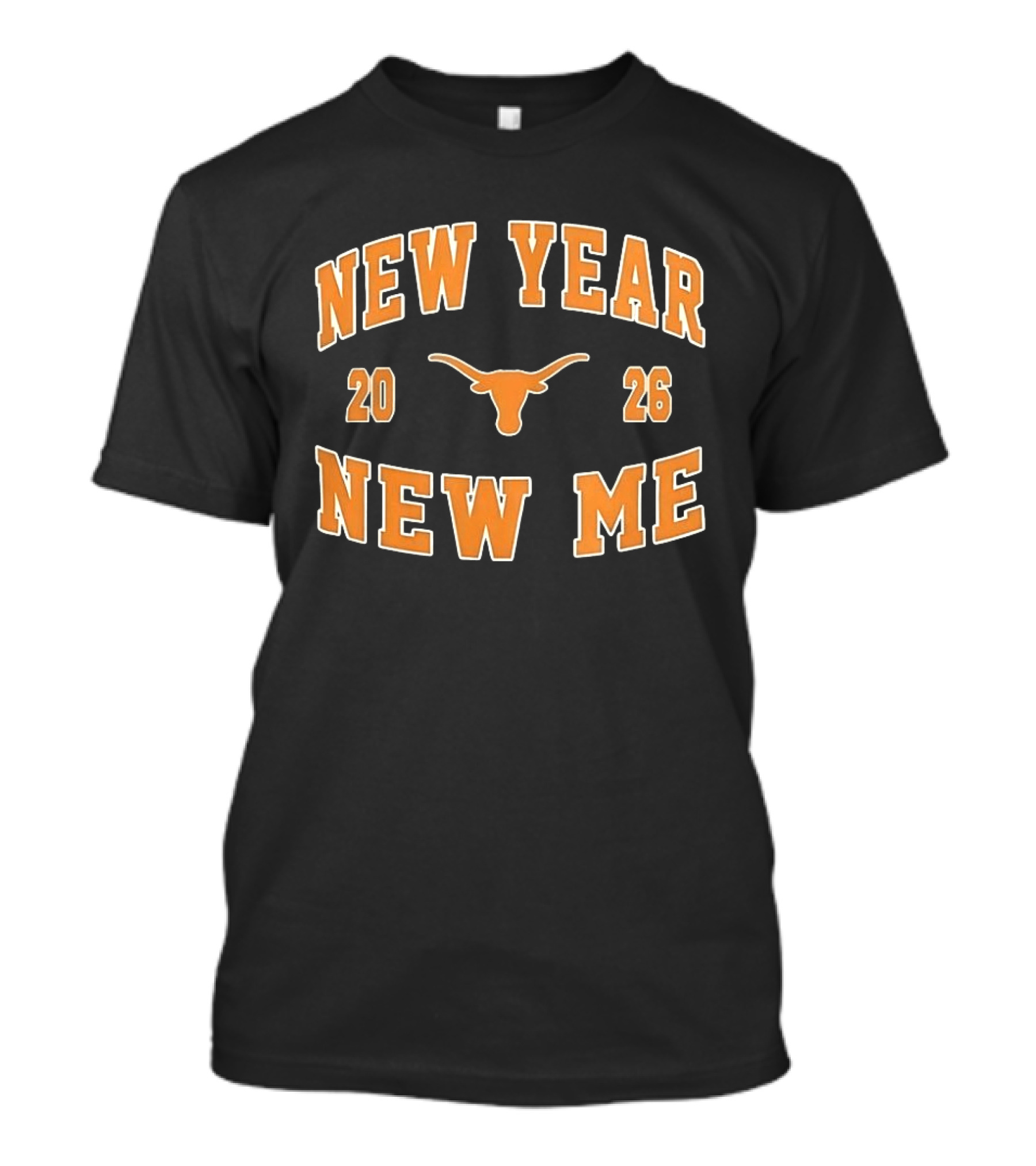 Texas Longhorns New Year New Me 2026 Football T-Shirt