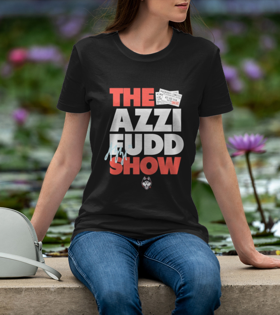 The Azzi Fudd Show UConn Huskies Basketball 35 T-Shirt