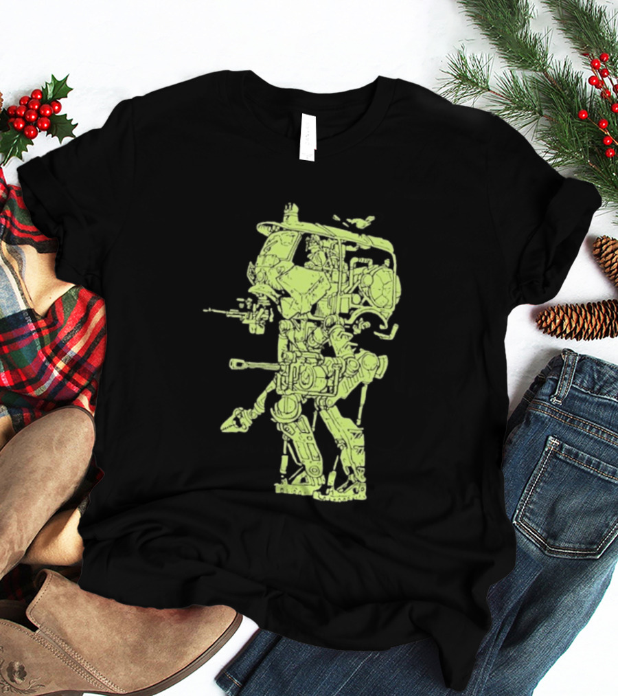 Wolf Parade Thin Mind Mech Walker Concept T-Shirt