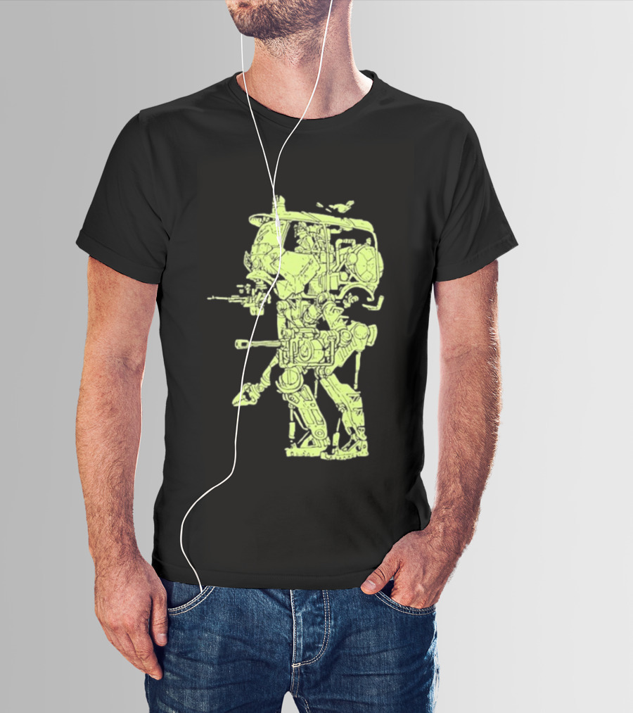 Wolf Parade Thin Mind Mech Walker Concept T-Shirt