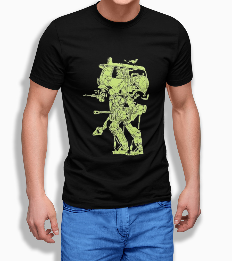 Wolf Parade Thin Mind Mech Walker Concept T-Shirt