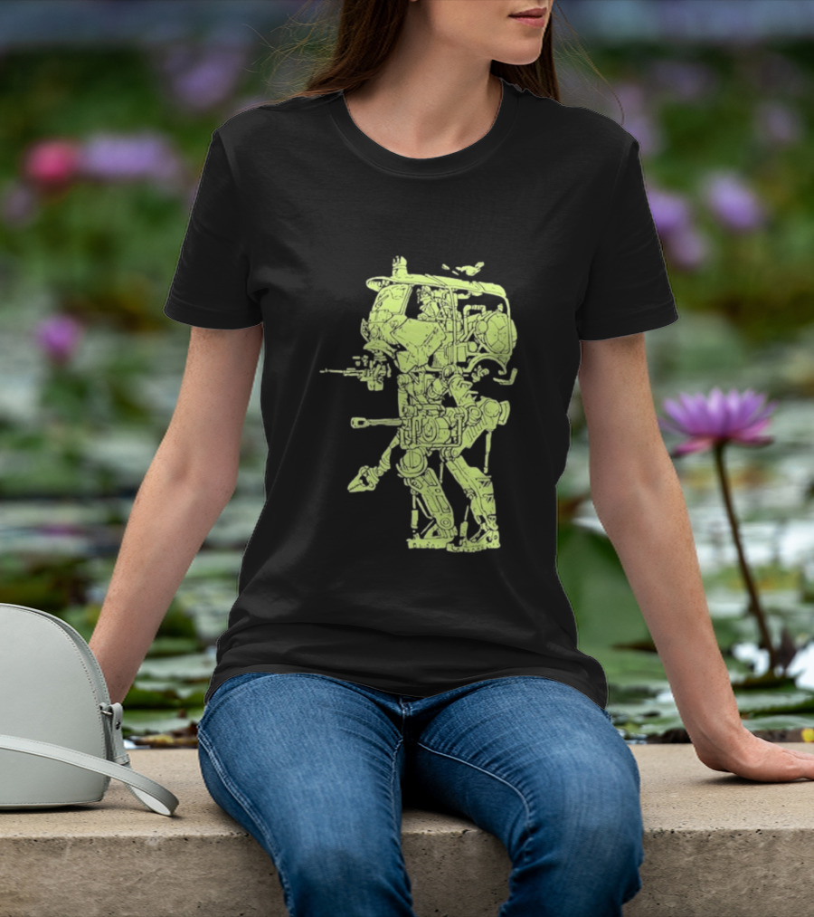 Wolf Parade Thin Mind Mech Walker Concept T-Shirt