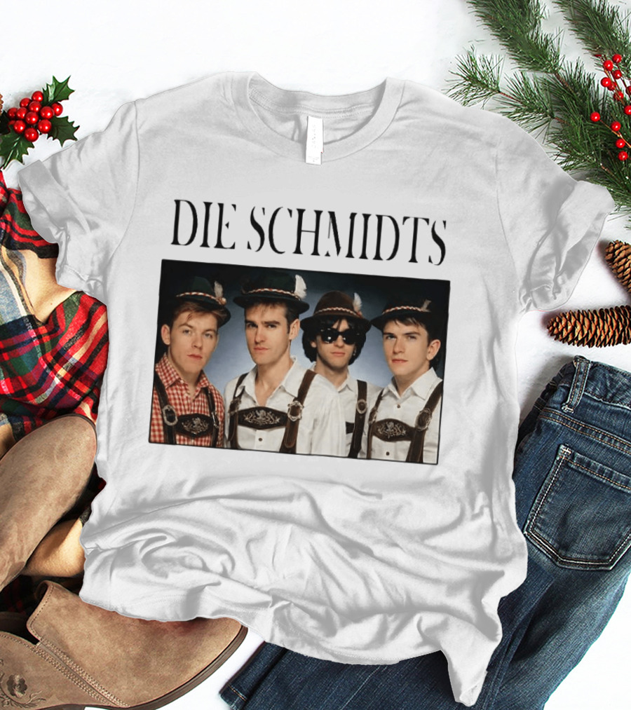 Die Schmidts Oktoberfest Band Photo Bavarian Outfit T-Shirt