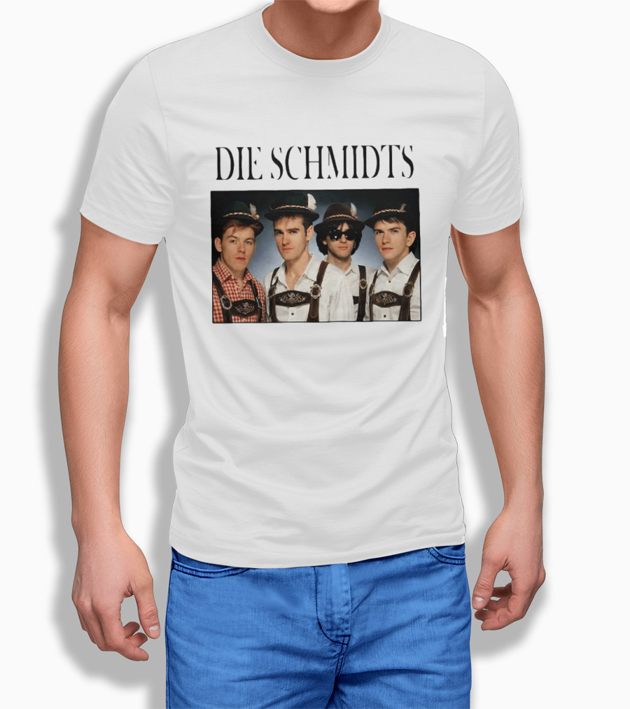 Die Schmidts Oktoberfest Band Photo Bavarian Outfit T-Shirt