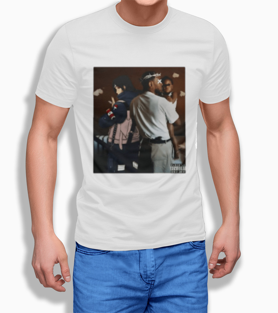Mr Morale Kendrick Lamar Naruto Sasuke Collaboration T-Shirt