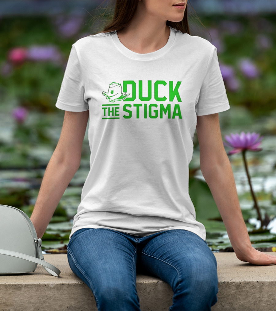 Oregon Ducks 2026 Duck The Stigma T-Shirt