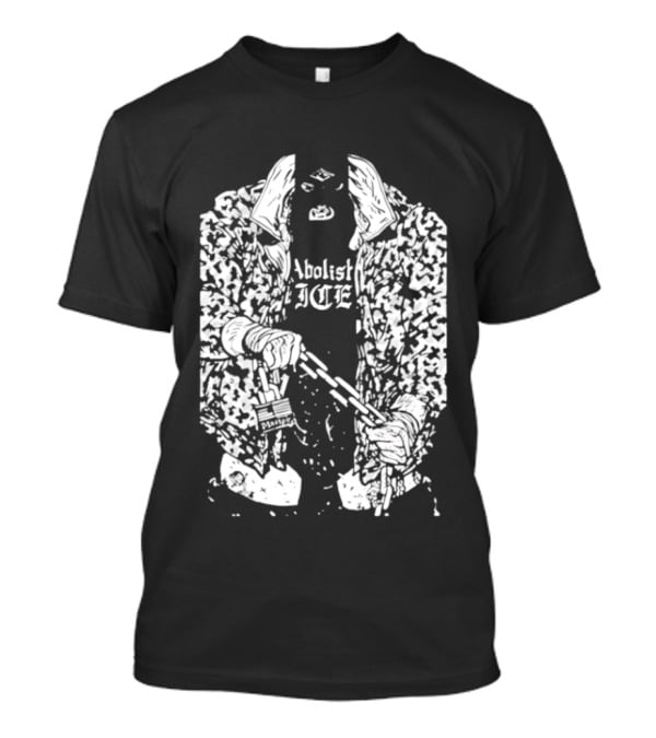 Abolish Ice Chain Coat Punk T-Shirt