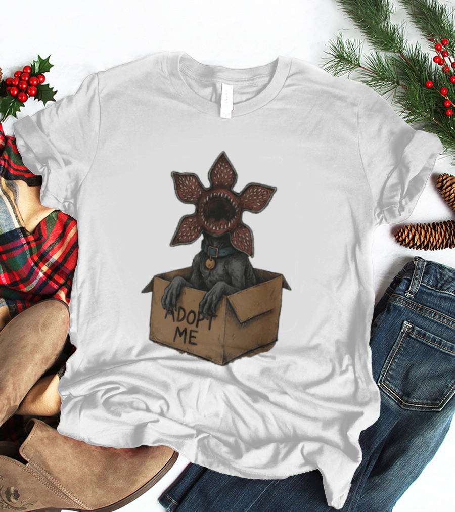 Adopt A Demogorgon Adopt Me Stranger Things Pet Box T-Shirt