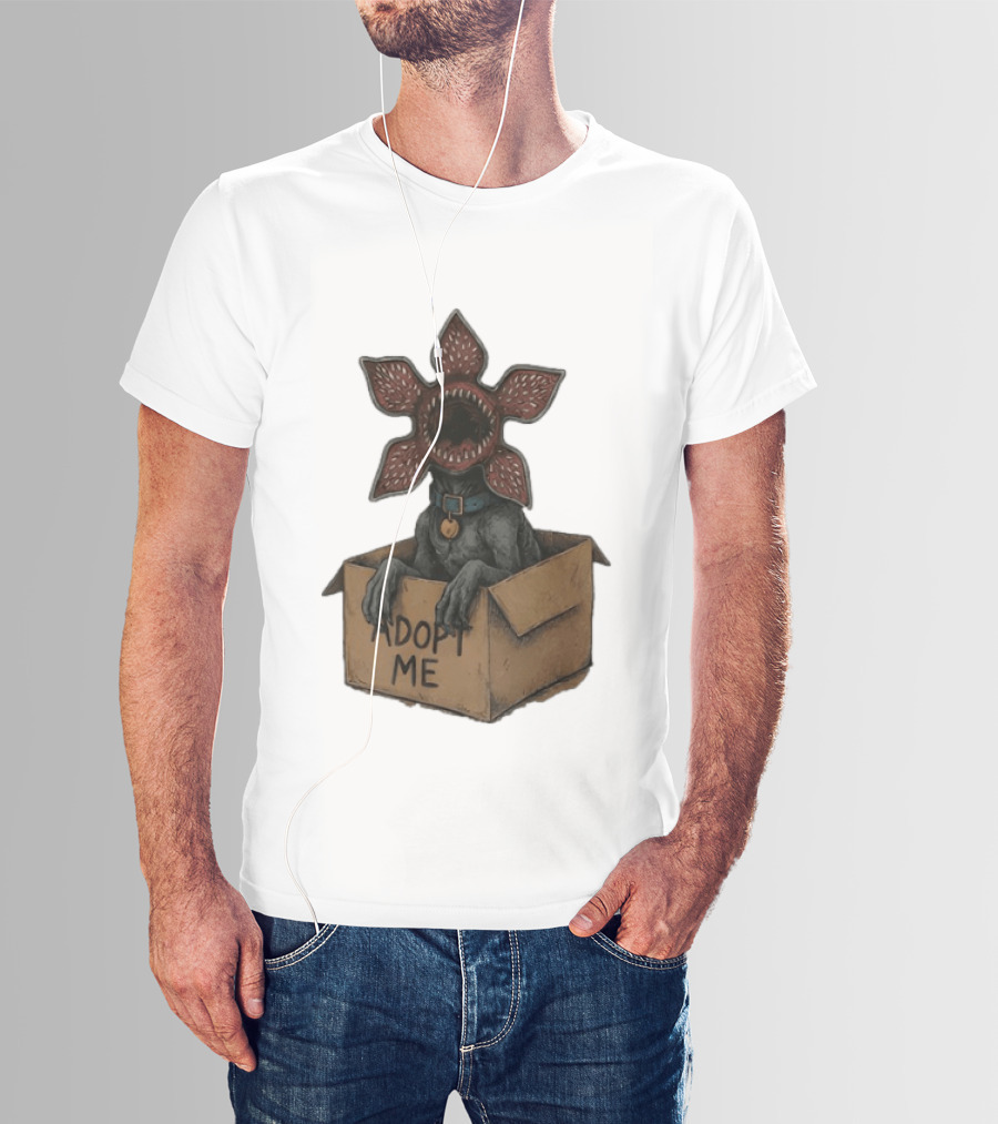Adopt A Demogorgon Adopt Me Stranger Things Pet Box T-Shirt