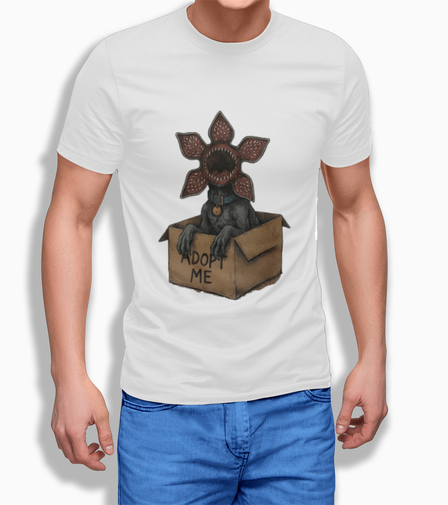 Adopt A Demogorgon Adopt Me Stranger Things Pet Box T-Shirt