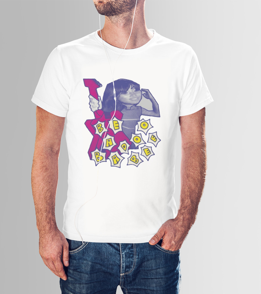 Beabadoobee Art Style Pop Graphic Guitar T-Shirt