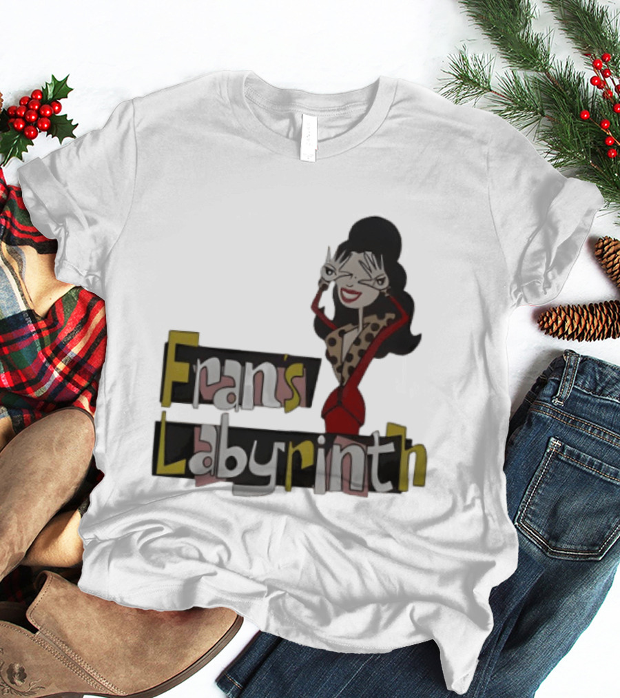 Fran's Labyrinth Surreal Chaos Culture Kickpunched T-Shirt