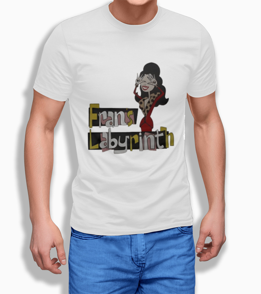 Fran's Labyrinth Surreal Chaos Culture Kickpunched T-Shirt