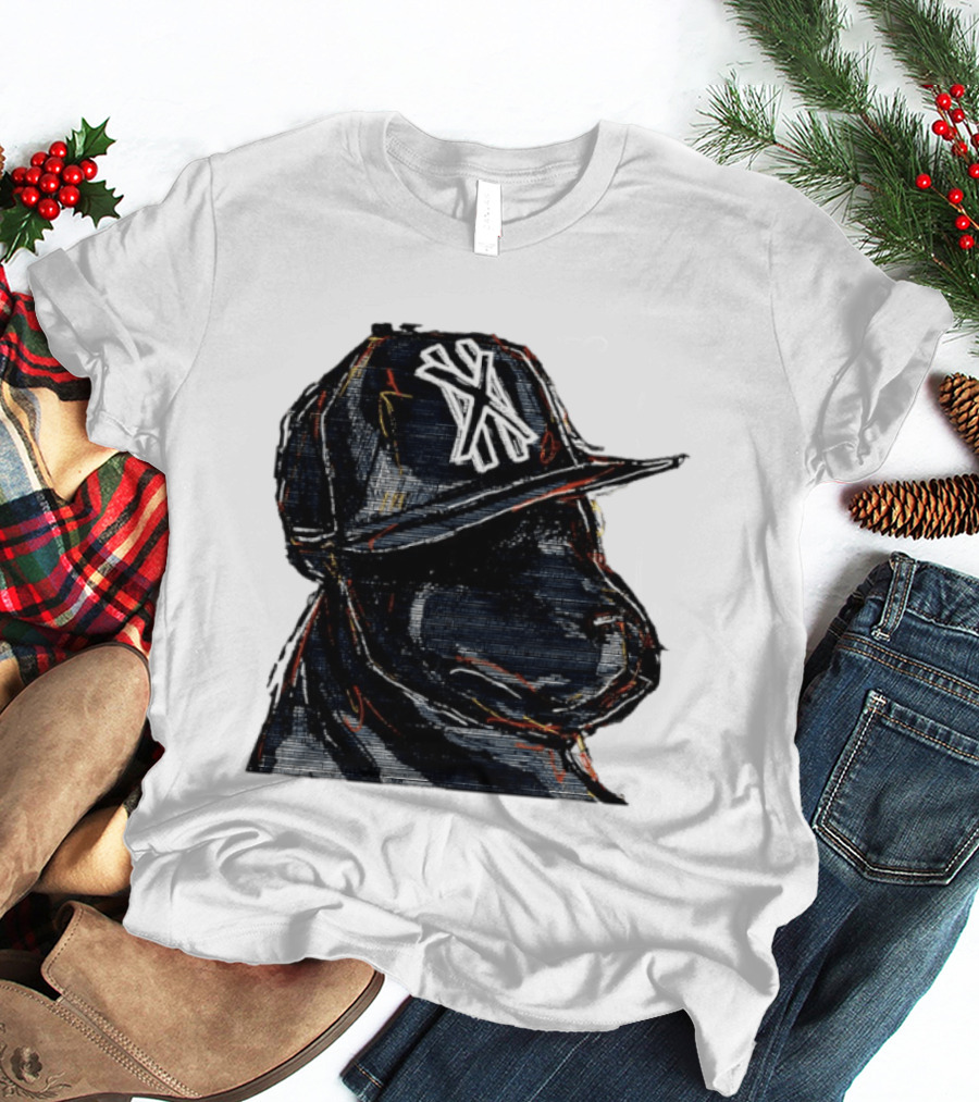 Labrador Retriever New York Yankees All Dogs Go To Heaven Cap T-Shirt