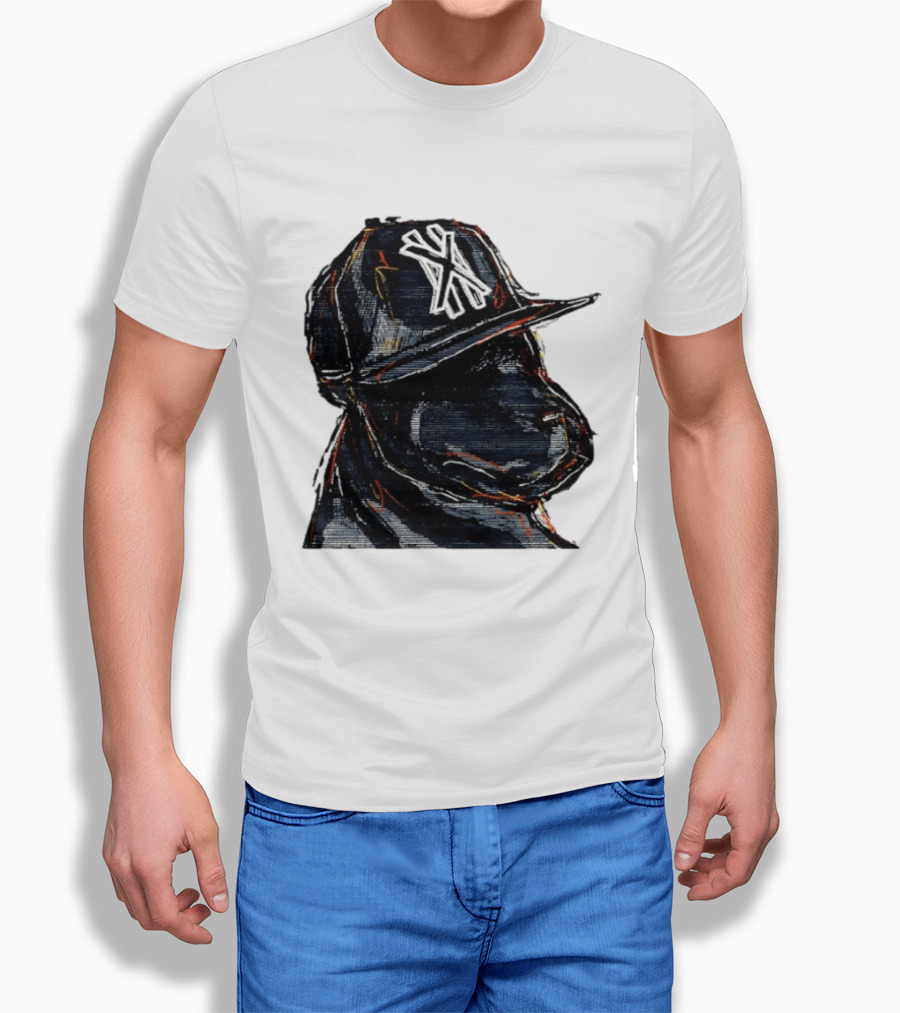 Labrador Retriever New York Yankees All Dogs Go To Heaven Cap T-Shirt