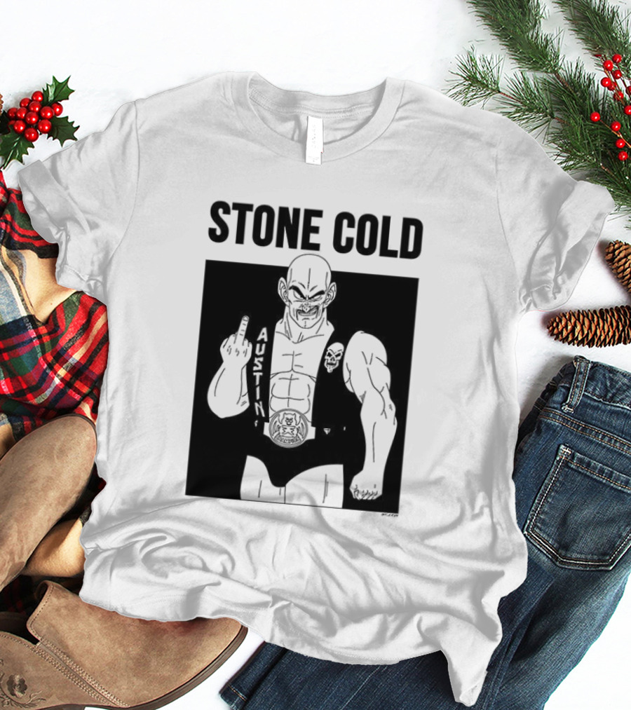 Stone Cold Nappa Gesture Iconic Fusion T-Shirt