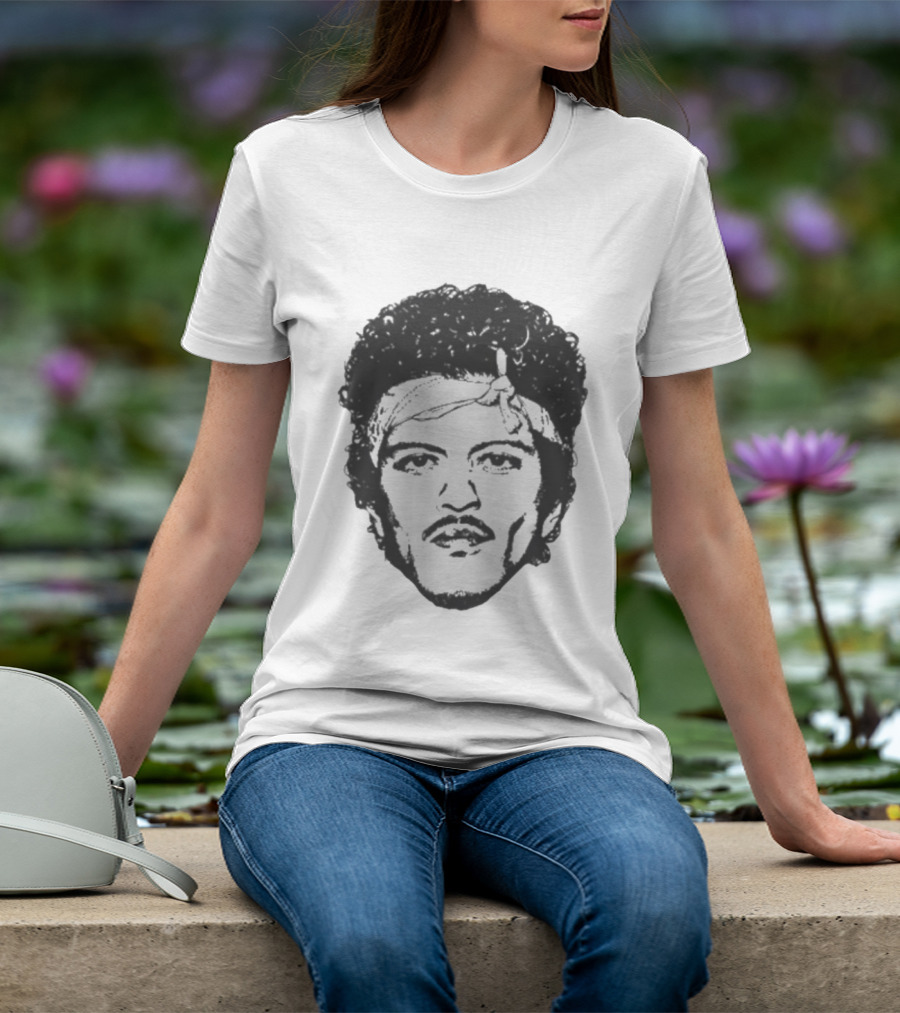 The Romantic Curly Hair Bandana T-Shirt